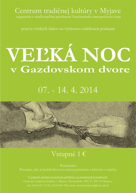 Veľká noc v Gazdovskom dvore 2014