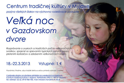 Veľká noc v Gazdovskom dvore