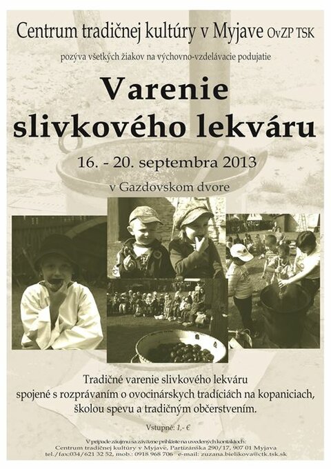 Varenie slivkového lekváru 2013