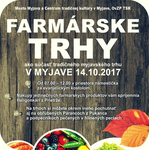 Spomienka na Farmárske trhy na Myjave Spomienka na Farmárske trhy na Myjave