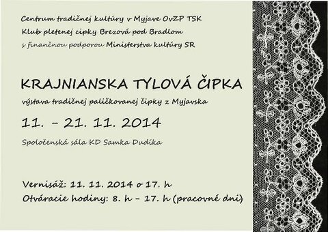 Krajnianska tylová čipka Krajnianska tylová čipka