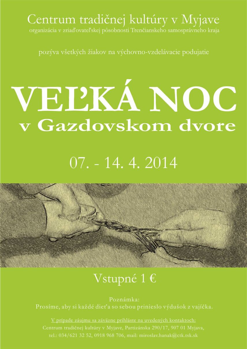 Veľká noc v Gazdovskom dvore 2014