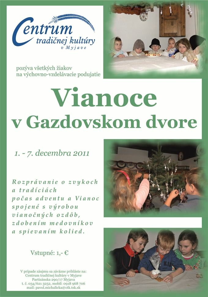 Vianoce v Gazdovskom dvore 2011