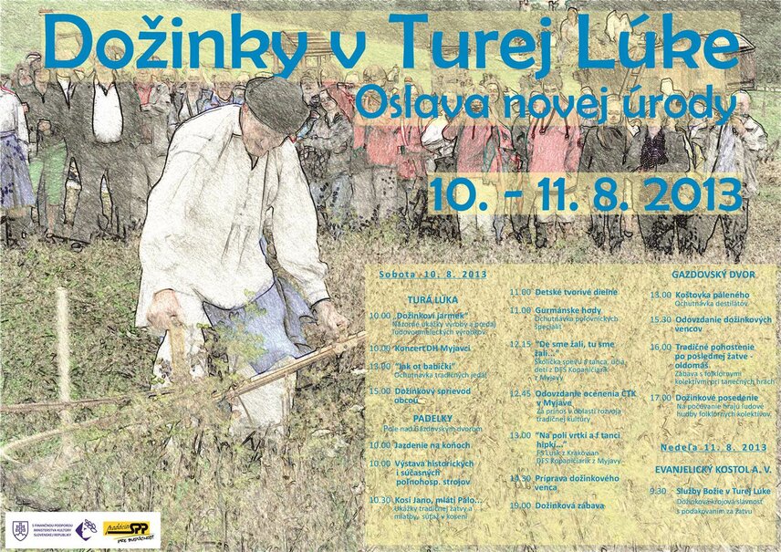 Dožinky v Turej Lúke a Oslava novej úrody 2013