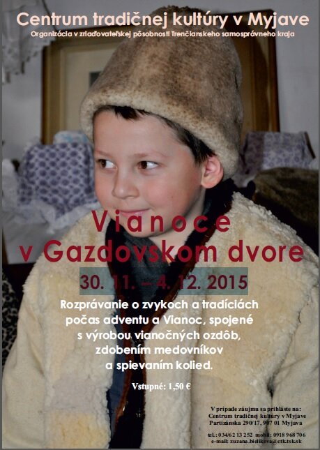 Vianoce v Gazdovskom dvore 2015