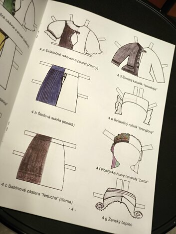 Kroj náš každodenný - omalovanka2